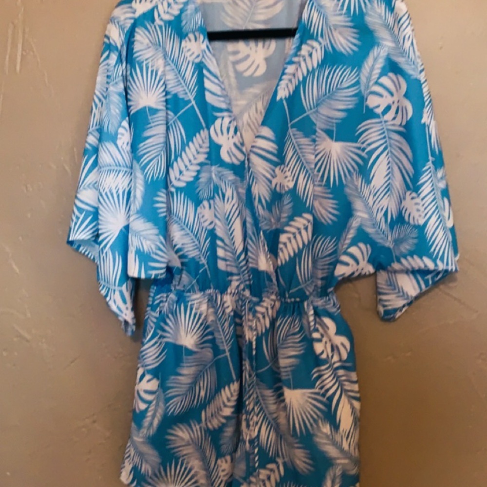 Pink lily romper